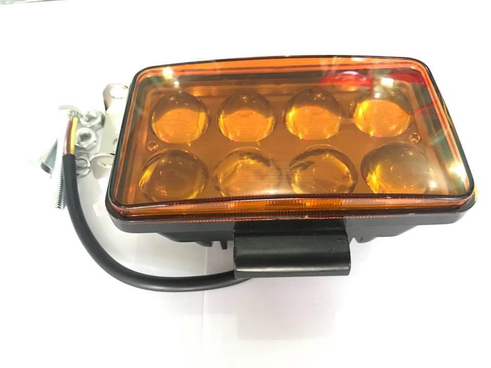 [Miễn Phí Vận Chuyển] Đèn Gầm led Bar siêu sáng 8 mắt mèo runlai (vàng)