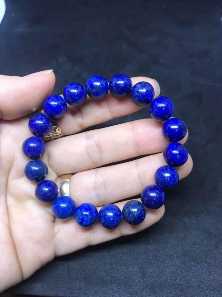VÒNG TAY PHONG THỦY MAY MẮN ĐÁ Lapis Lazuli.10LY