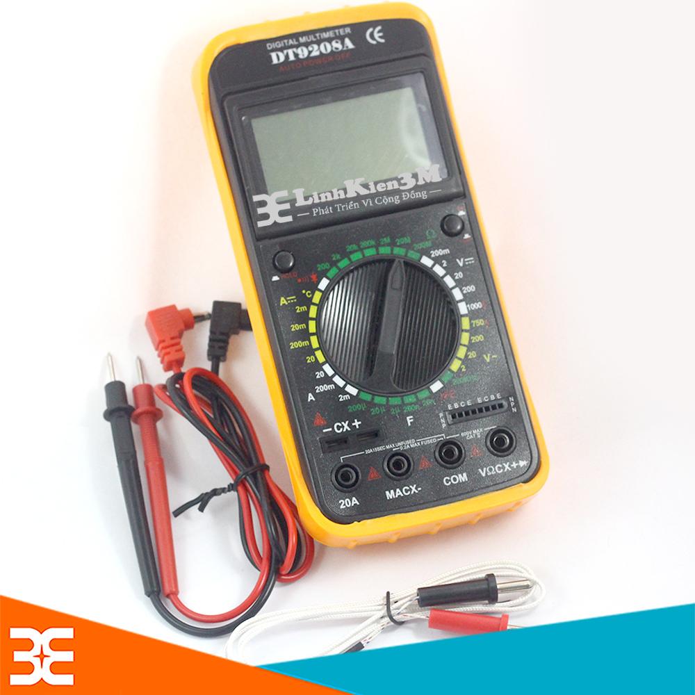 Đồng Hồ Đo Vạn Năng DT-9208A(BH 3 tháng)