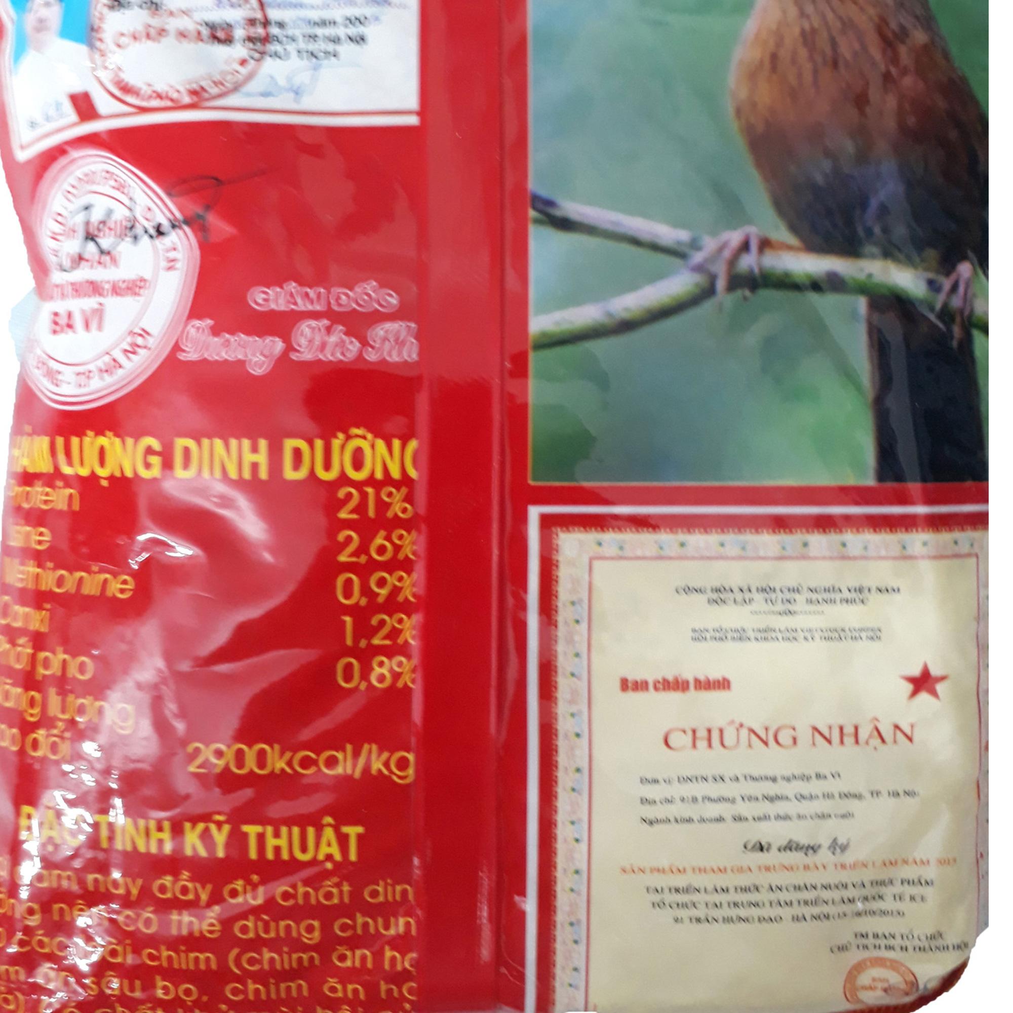 Cám Trứng Ba Vì (Đỏ) 500g - Thức Ăn Chim