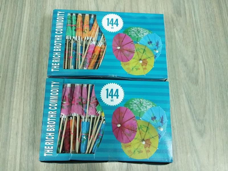 DÙ TRANG TRÍ COCTAIL THỨC UỐNG ( HỘP 144 CÂY)