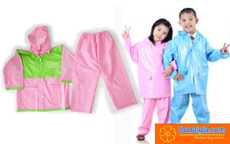 [HCM]Bộ Quần Áo Mưa Cho Trẻ Em