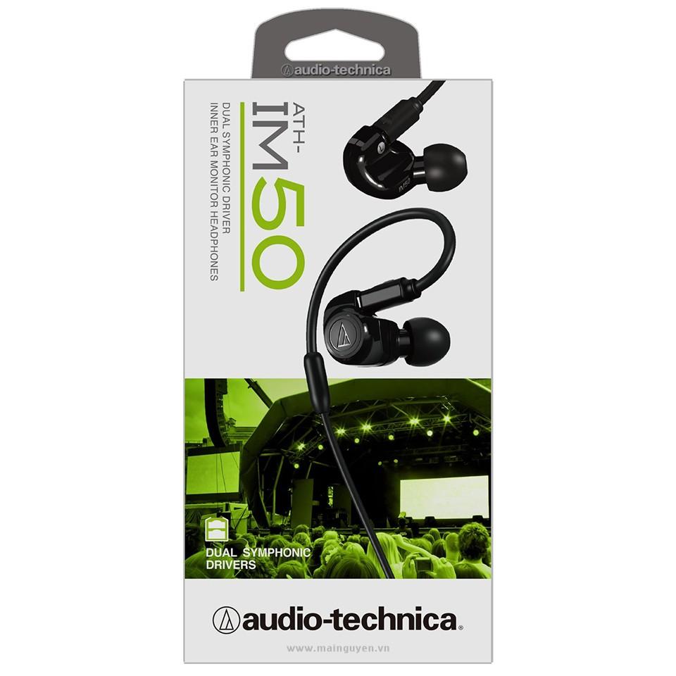 Tai Nghe nhét tai Audio-Technica ATH-IM50 (Đen)