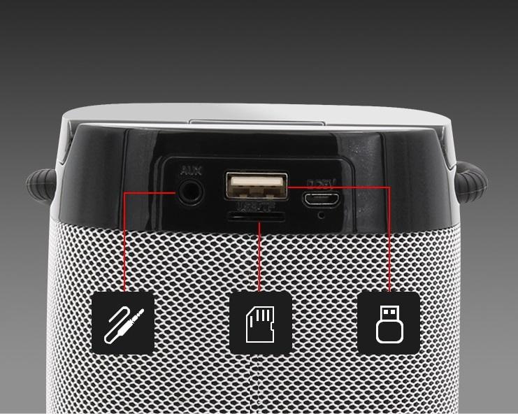 Loa bluetooth kiêm sạc không dây PKCB-BY6650