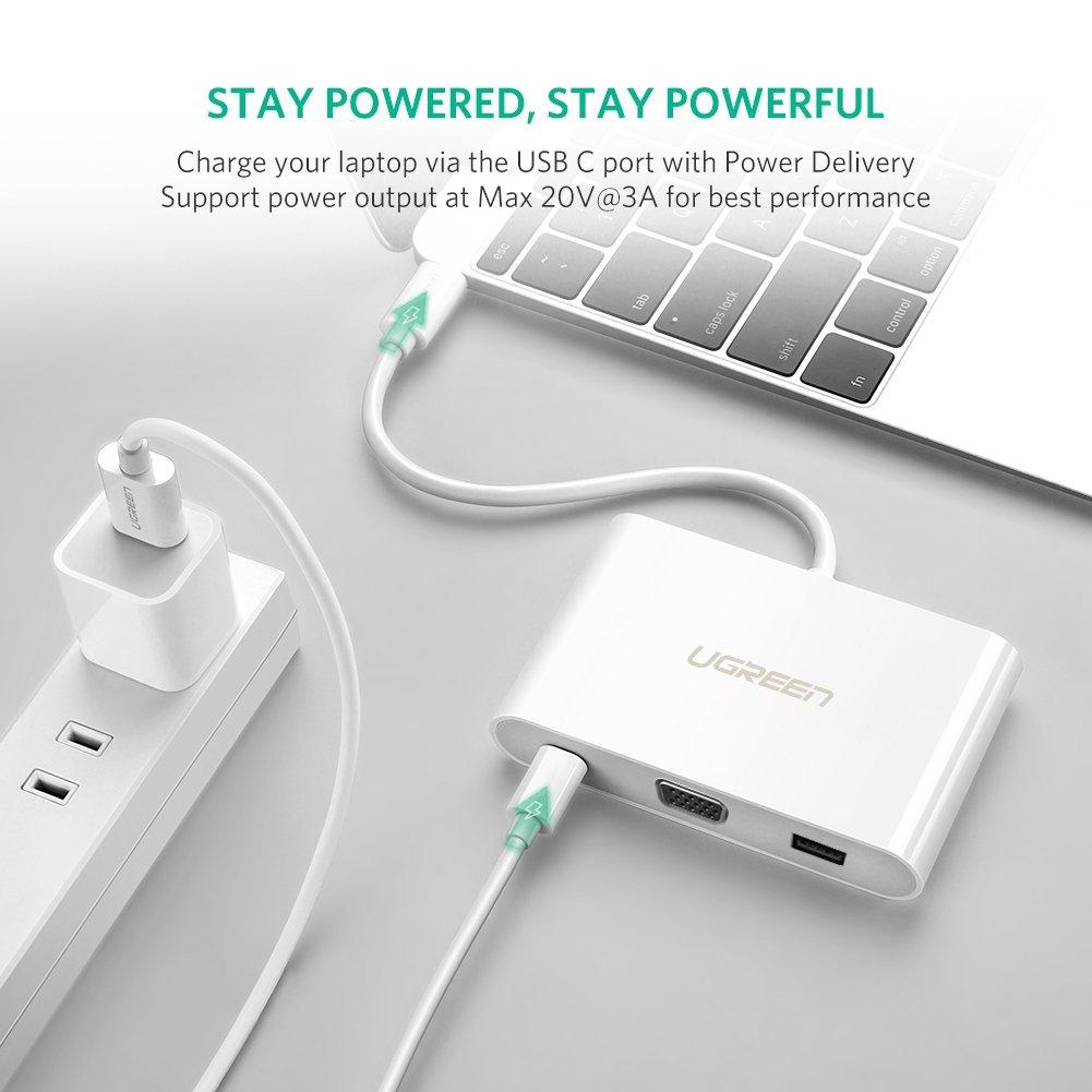 Cáp Type C to VGA Ugreen - Adapter USB Type C