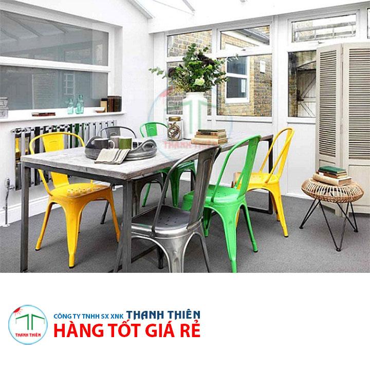 Ghế Tolix, ghế ăn, ghế cafe, ghế nội thất, ghế nhà hàng, ghế nhập khẩu đẹp tốt giá rẻ GCP 008