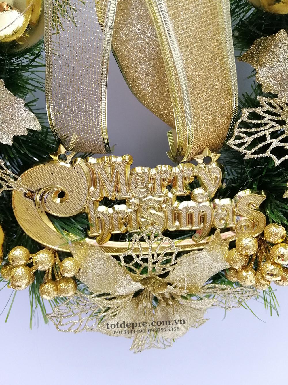 Vòng Nguyệt Quế Giáng Sinh (40cm)