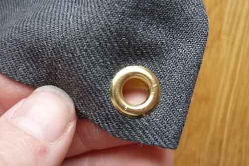 Khoen Ore 4mm bằng đồng mạ vàng túi 100