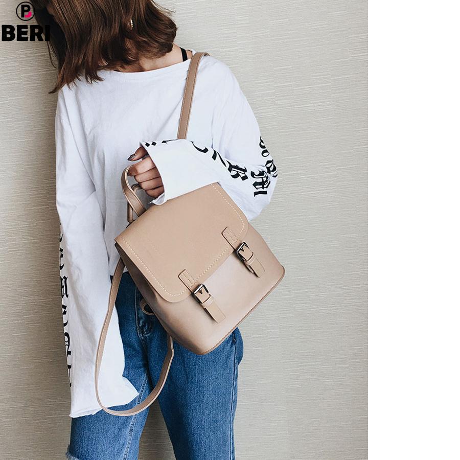Ba lô nữ da khóa cao cấp BERI 090-093