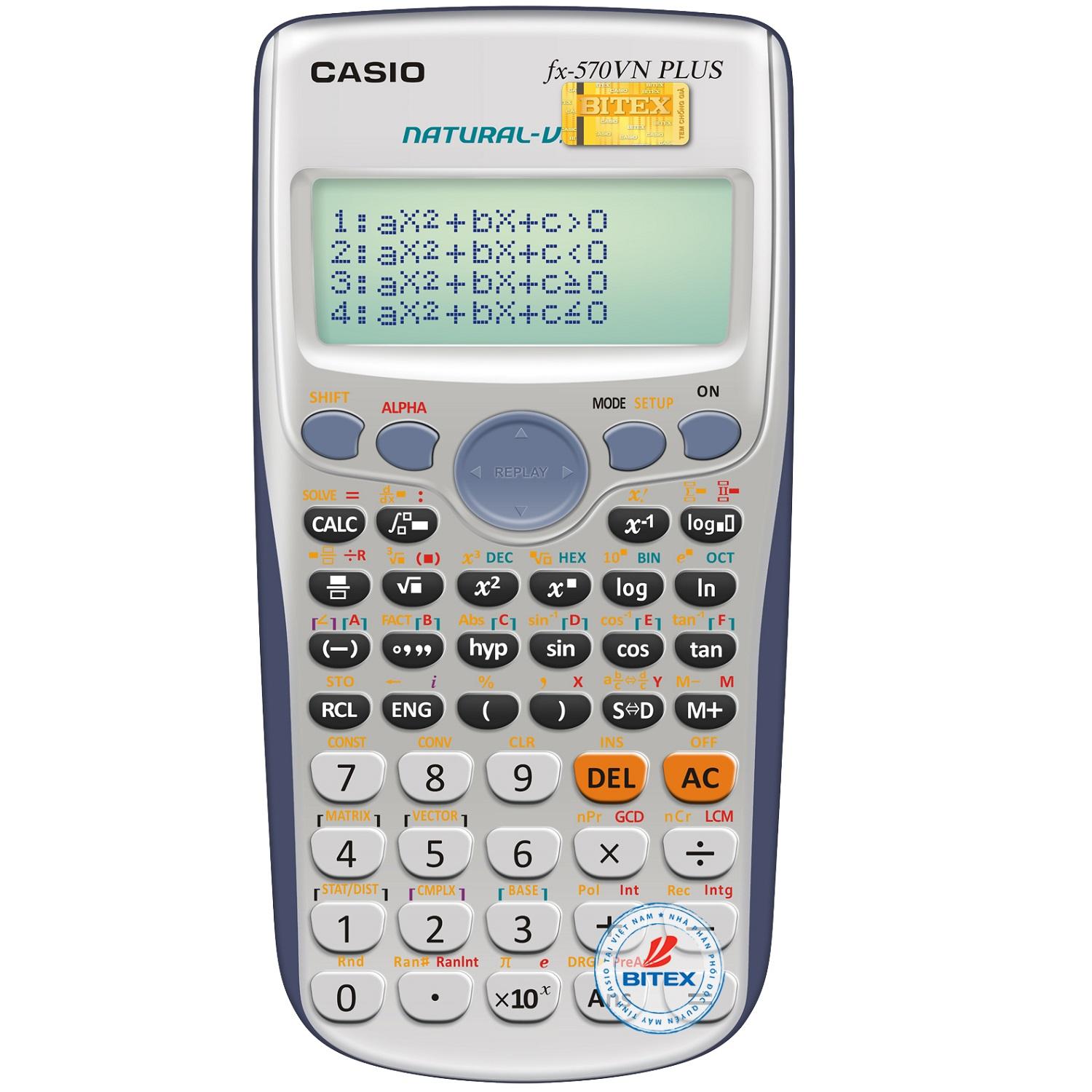 MÁY TÍNH CASIO FX 570VN PLUS