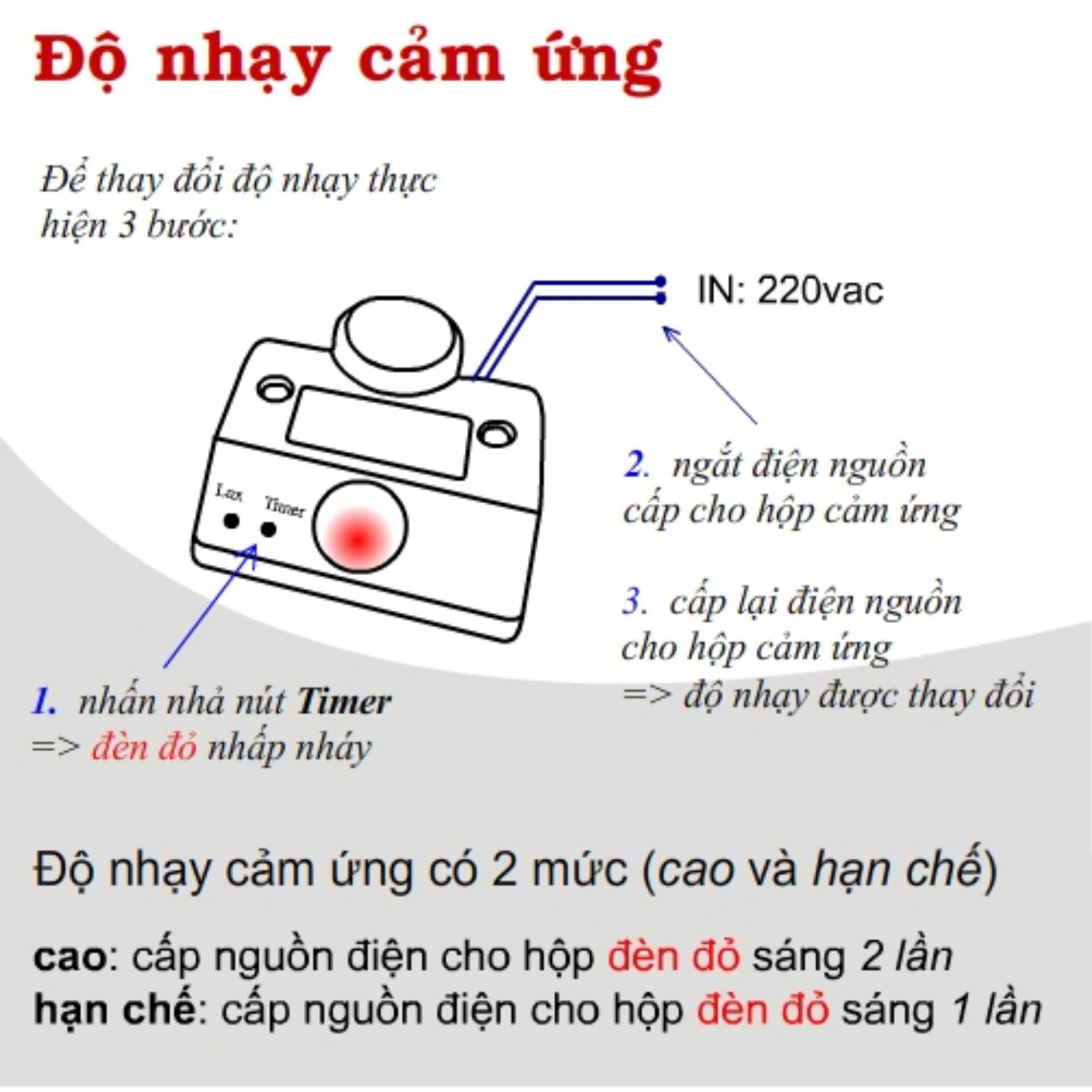 Đui đèn cảm ứng SL01