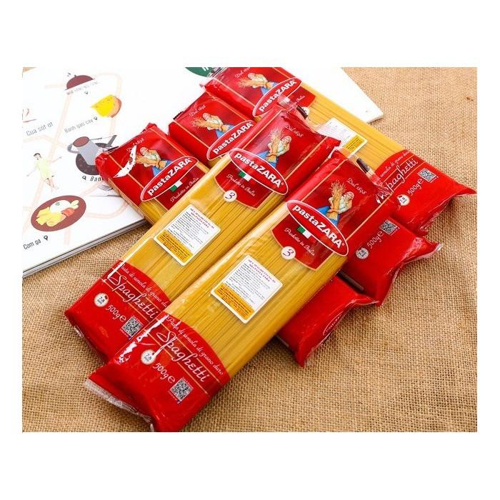 Mì Ý - Mì spaghetti hiệu pastaZARA số 3 500g