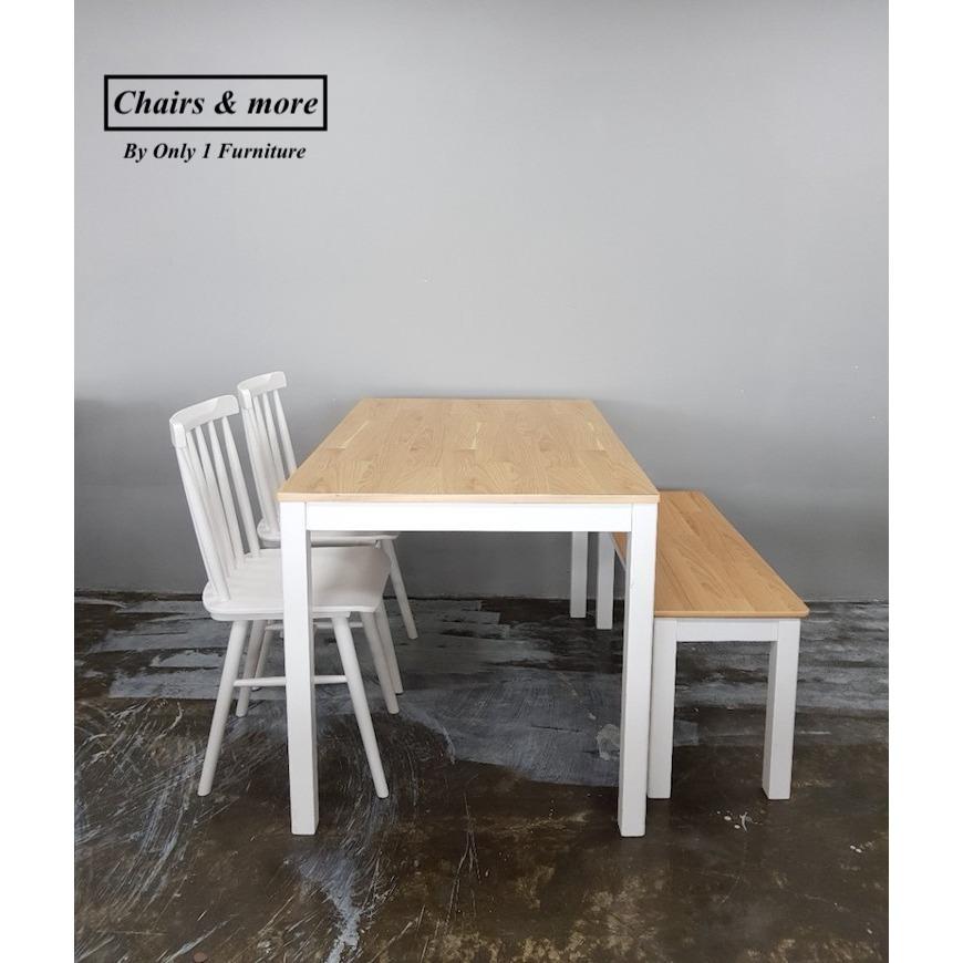 Bộ bàn ăn Oak White (Chairs and more)