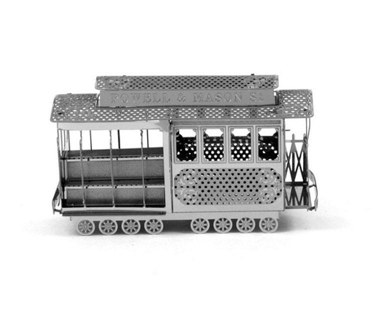 Mô hình 3D bằng thép tự ráp Tàu hỏa