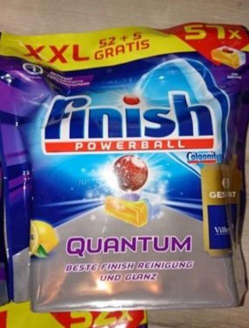 Viên rửa chén Finish quantum 72 tabs