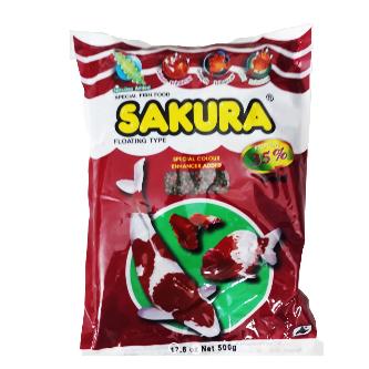[HCM (chọn size)]Thức Ăn Cá Sakura Gold  500g - Cám Cá Cảnh