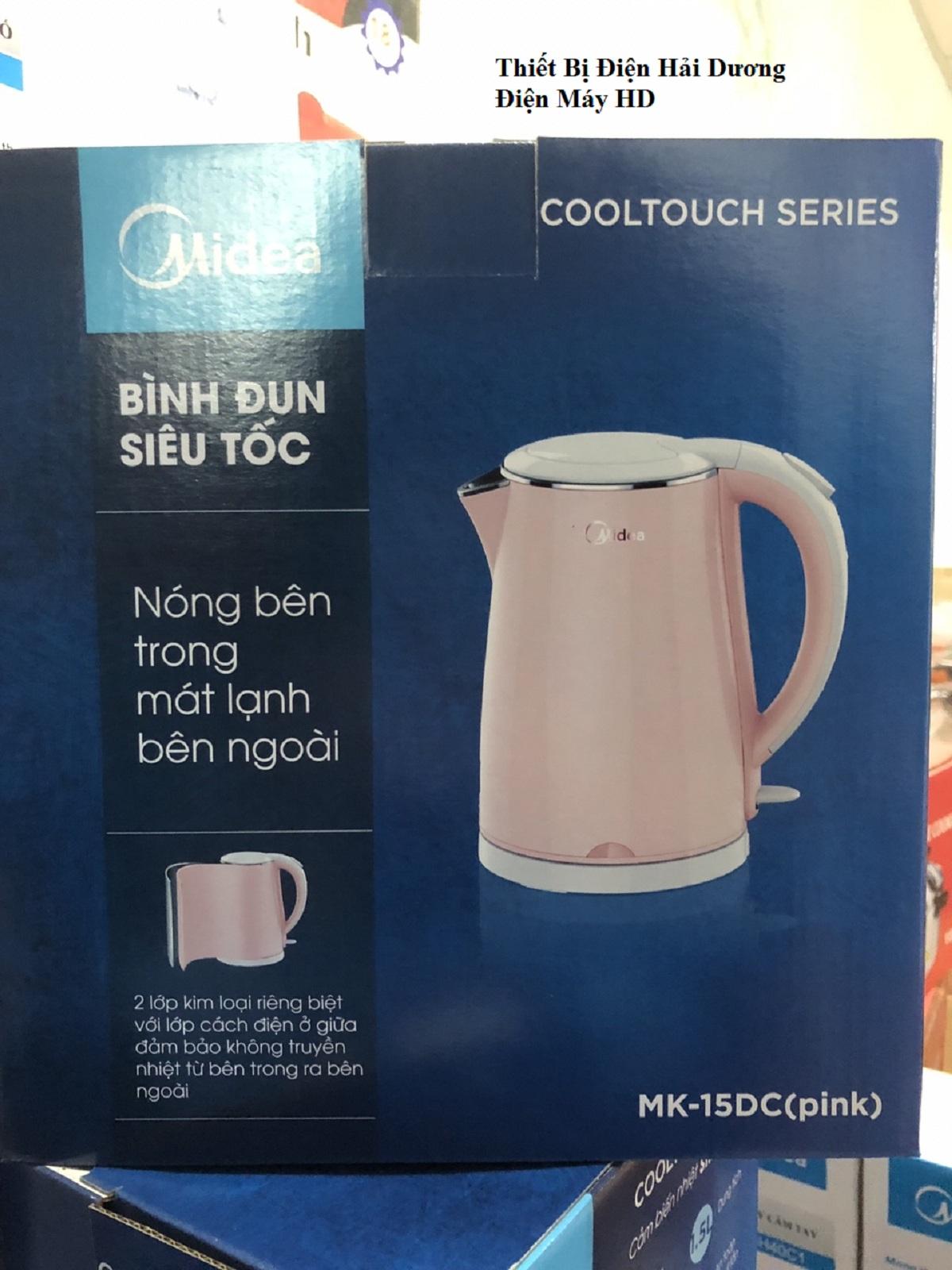 Bình siêu tốc 1.5L Midea MK-15DC (Hồng)
