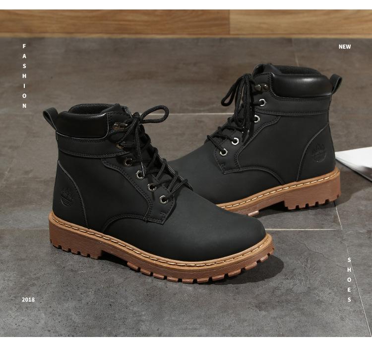 Giày Boot Da Nam SACAS SC062