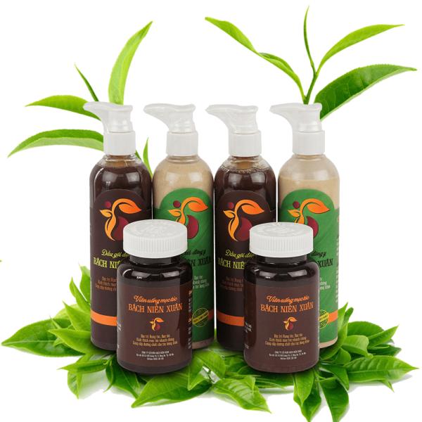Dầu gội chữa bạc tóc, rụng tóc Bách Niên Xuân