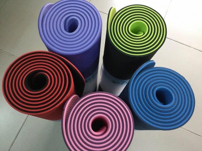 Thảm tập yoga cao cấp TPE 2 mặt
