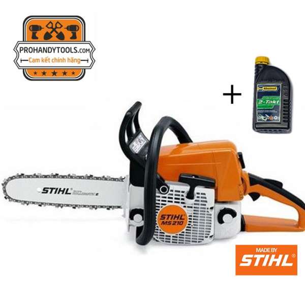 Máy cưa xích STIHL MS 210 Chính Hãng + Tặng nhớt Rheinol