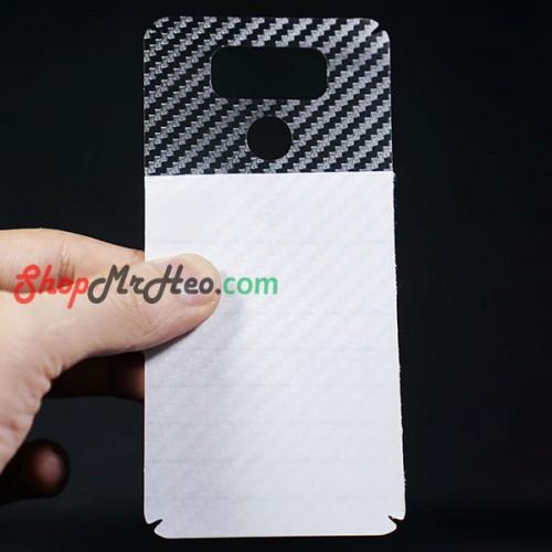 Bộ 3 skin dán mặt lưng vân 3d lg g6