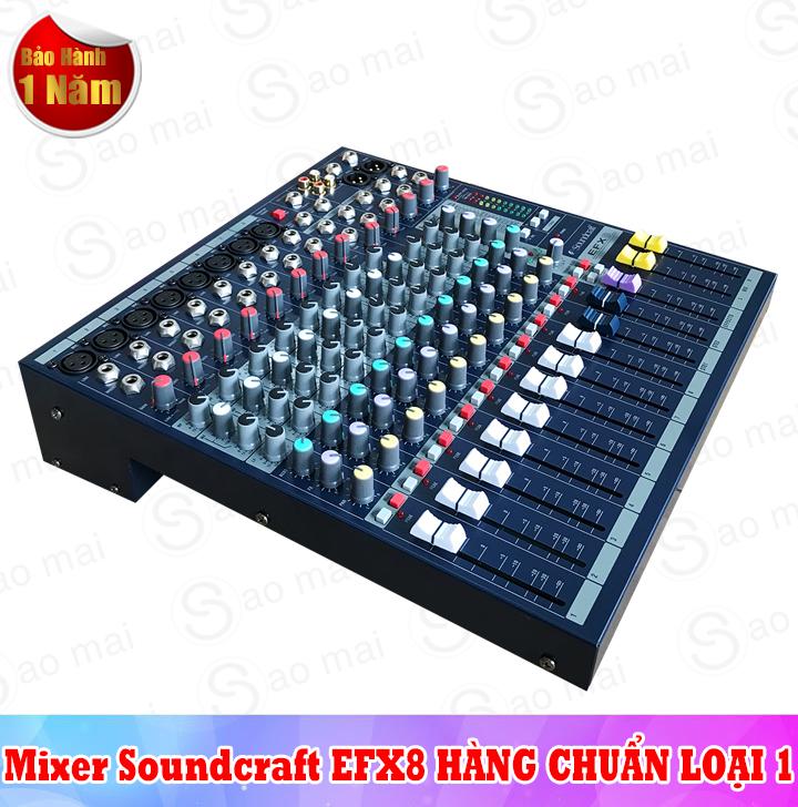 [Trả góp 0%]MIXER CAO CẤP CHẤT ÂM CHUẨN SOUNDCARF EFX8