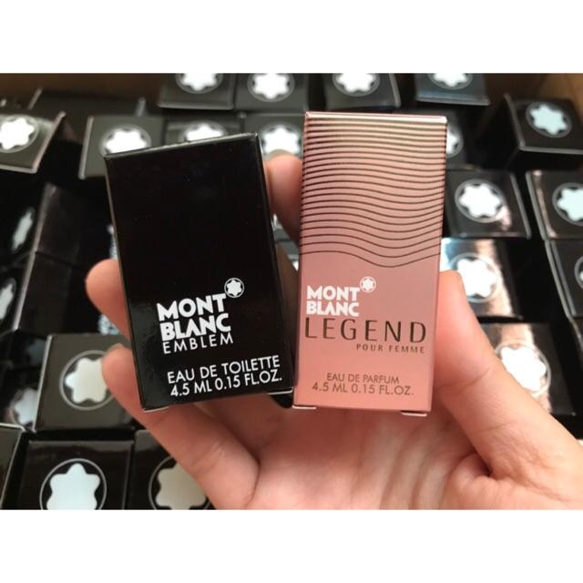 [HCM]Nước hoa mini Mont blanc 4ml - Chọn nam/nữ