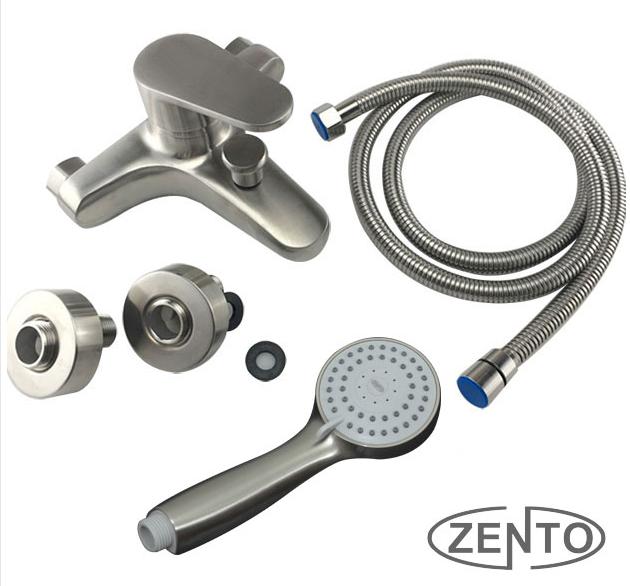 Bộ sen tắm nóng lạnh inox Zento SUS6060