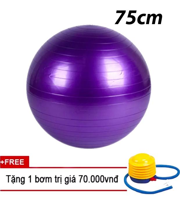 Bóng tập yoga 75cm trơn