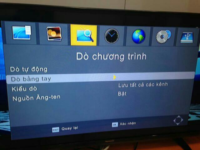 Đầu thu kỹ thuật số mặt đất DVB T2 - VTC T201