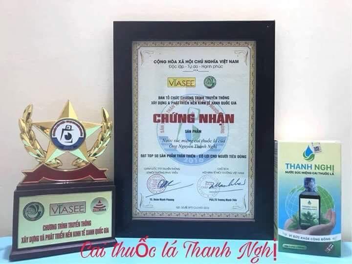 [HCM]Cai thuốc lá thanh nghị