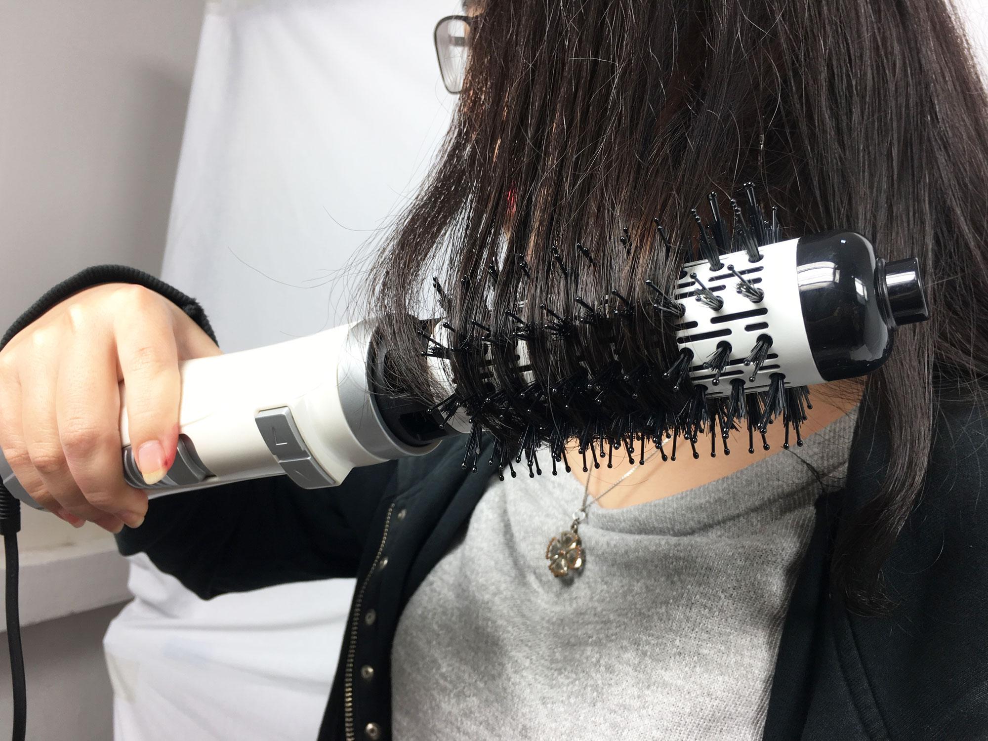 Lược điện sấy cụp Shinon thay đổi kiểu tóc - GDHIEU62