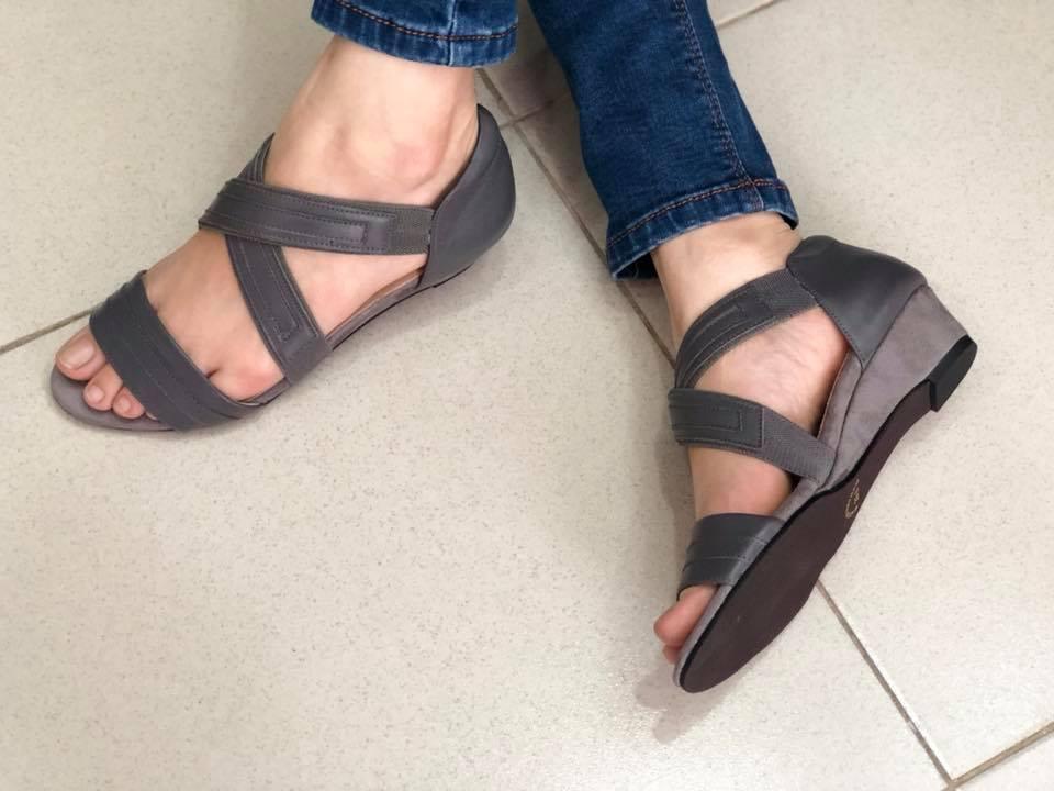 Sandal xuồng 3 phân KOBE (Đen)