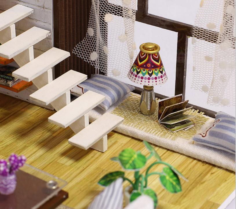 Mô hình nhà gỗ DIY Biệt thự Thành Phố 2