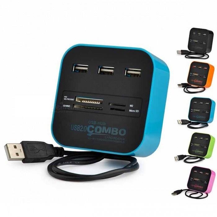 Đầu đọc thẻ đa năng và hub USB