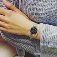 [HCM]Đồng hồ nữ JIs dây kim loại mặt vuông thumbnail