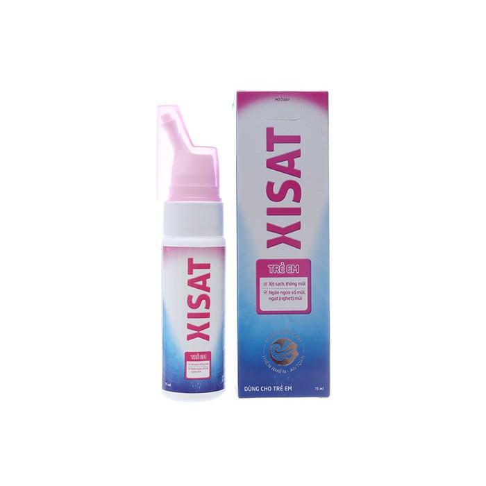 Dung dịch xịt mũi trẻ em Xisat 75ml