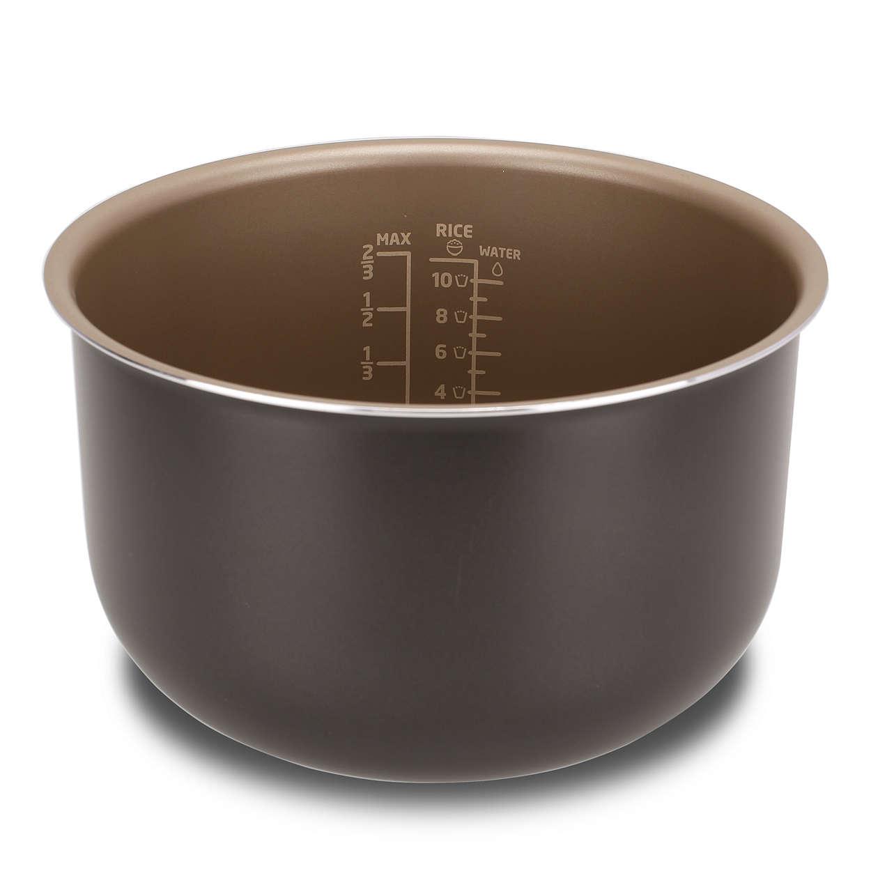 Nồi áp suất Philips HD2136/65 (Inox) - Hàng nhập khẩu