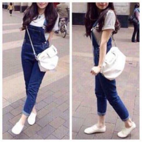 Yếm jean nữ cao cấp thời trang luly fashion ms74