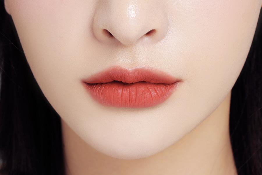 [HCM]Son Kem Lì 3CE Soft Lip Lacquer - 6g Màu Null Set (Đỏ Gạch)