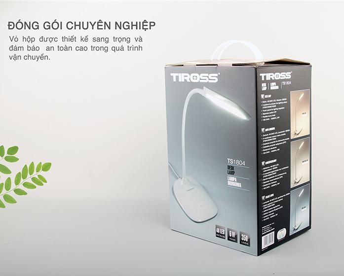 Đèn bàn cảm ứng Tiross TS1804