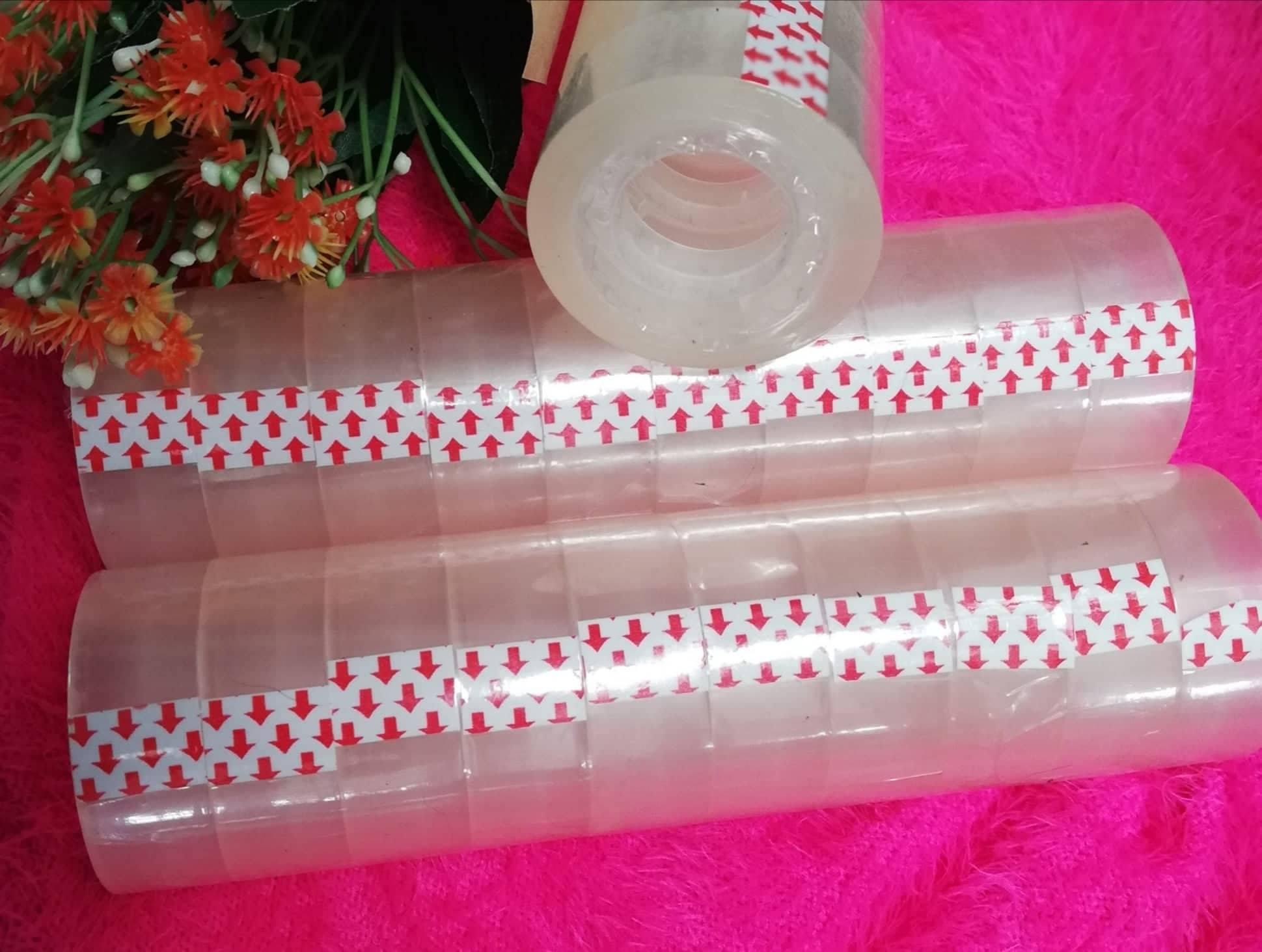 cây 10 cuộn băng keo văn phòng 1,8cm