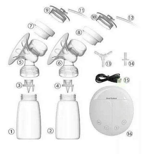 Phụ kiện máy hút sữa Realbubee số 16