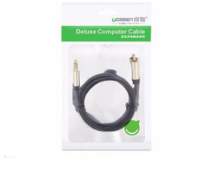 Cáp Audio 3.5mm digital to Coaxial 1M Ugreen 20731 (Đen)