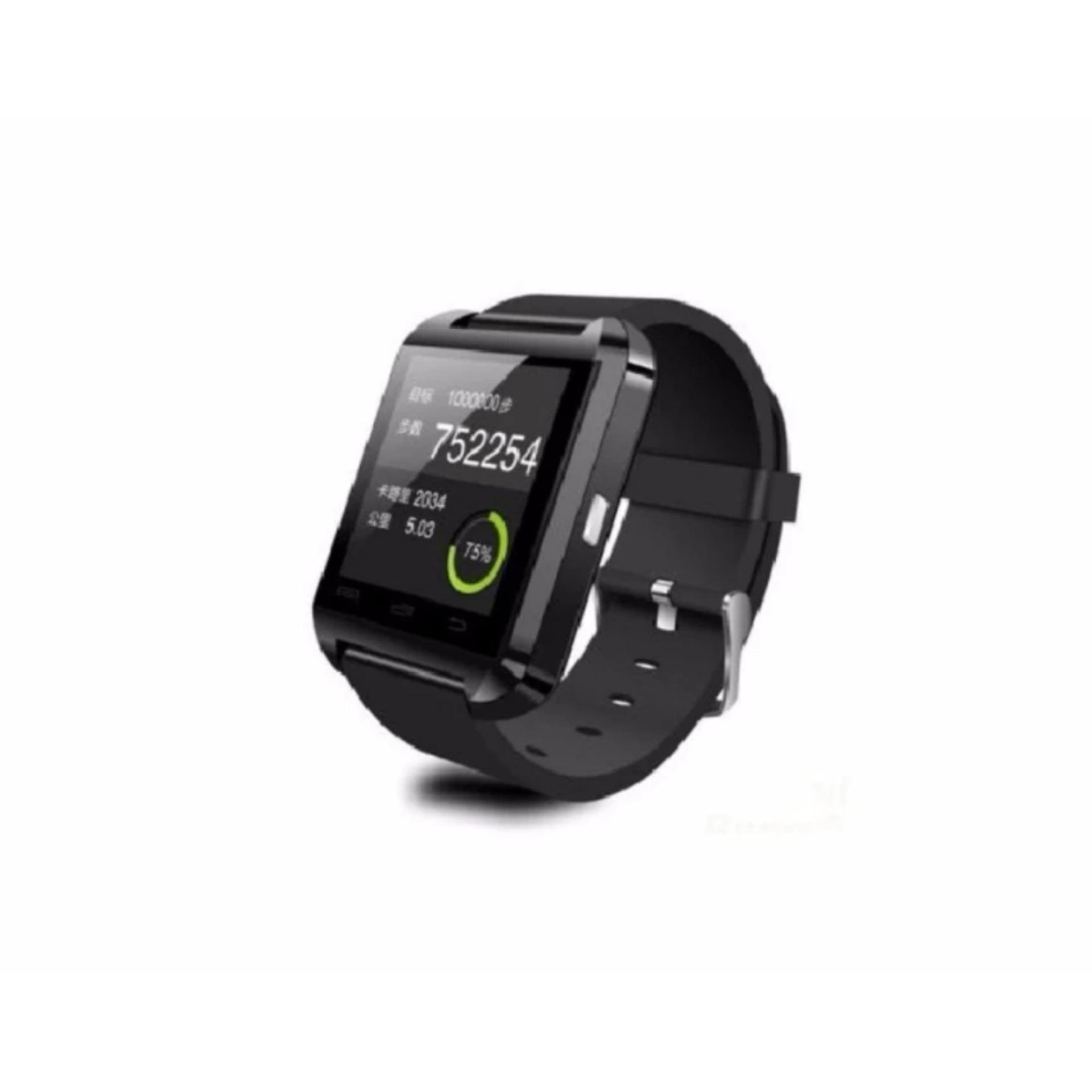 [HCM] Đồng hồ thông minh Smartwatch U8 Plus hỗ trợ Android(Đen)