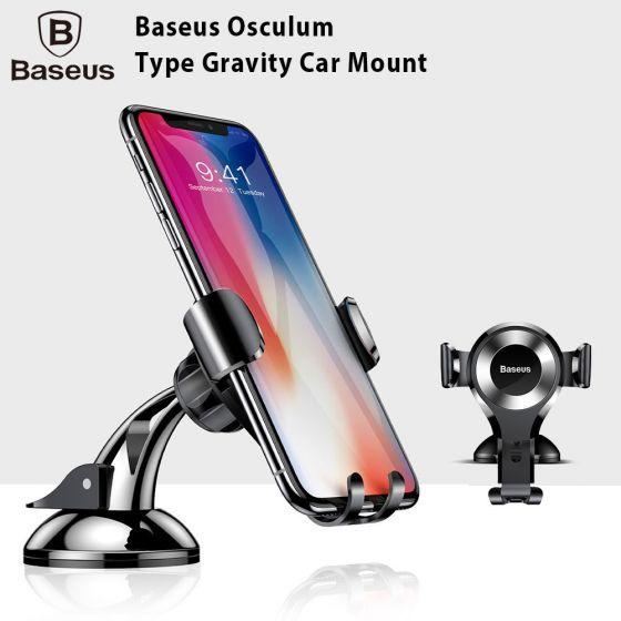 Giá đỡ ô tô hít chân không Baseus Osculum Type Gravity Car Mount