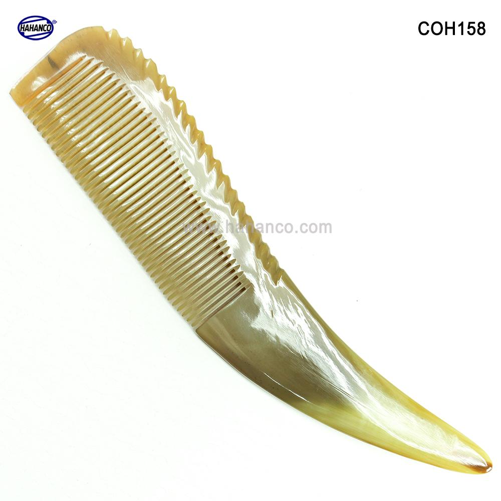 Chiếc Lược sừng khủng nhất - làm từ nửa chiếc sừng bò Châu Phi (Size:XXL-23-30cm) - COH158 - HAHANCO