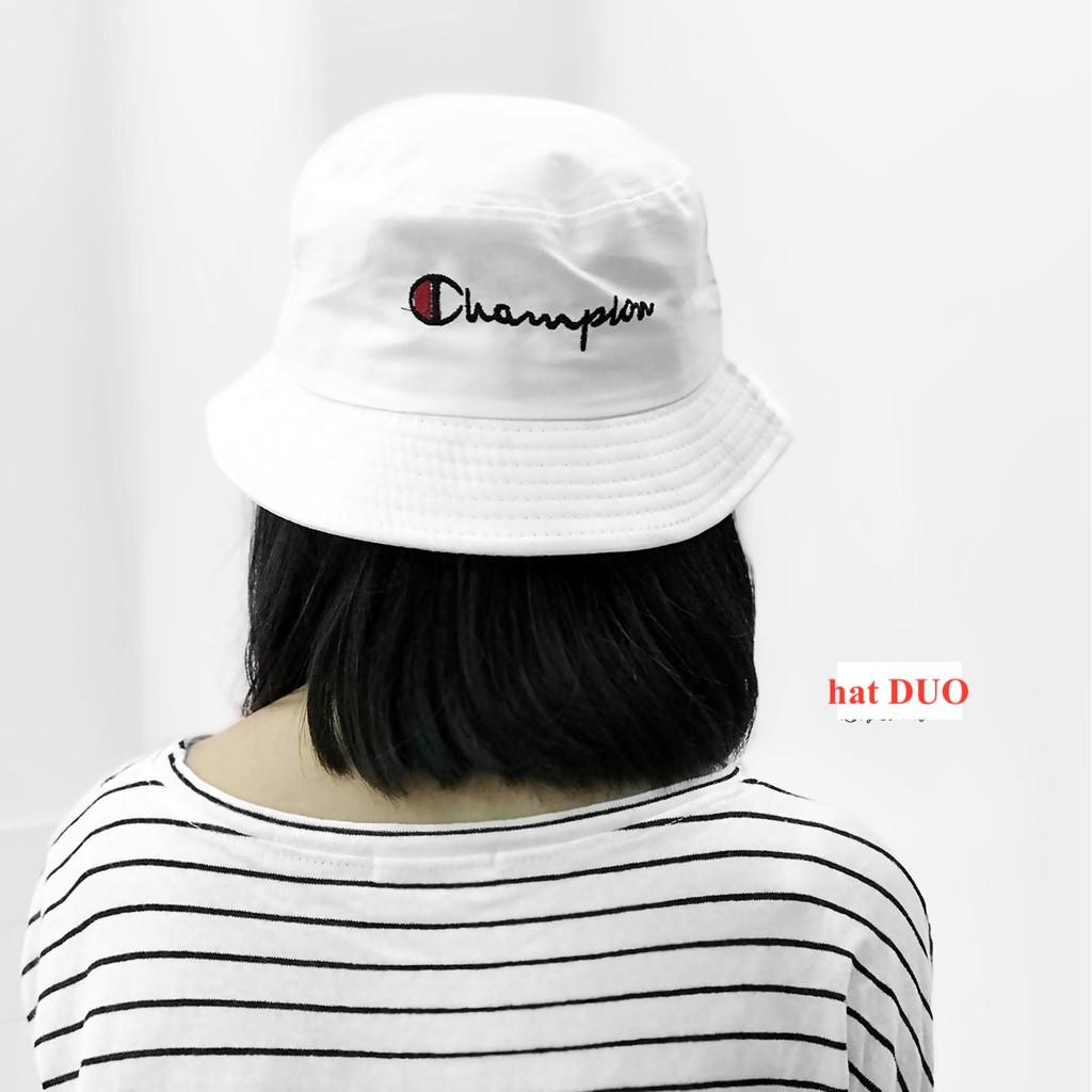 [HCM]Nón Bucket Tai Bèo Champion Thời Trang Hàn Quốc