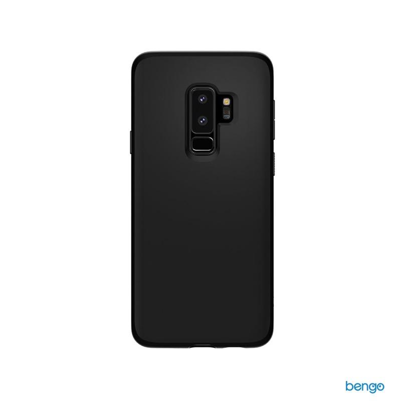 Ốp lưng Samsung Galaxy S9 Plus SPIGEN Liquid Crystal - Matte Black